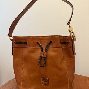 Dooney & Bourke Florentine Hattie Drawstring Leather Shoulder Bag